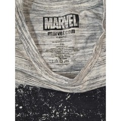 Punisher Marvel Long Sleeve Shirt 2XL Gray Skull NWT