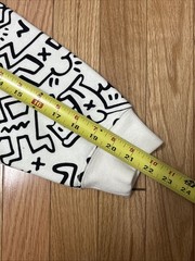 Keith Haring Black And White Pop Art All Over Print H & M Oversized Fit – Medium