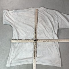 Bali Island Shirt Mens XL White Bali Primitive Native Tribal Art Graphic Tee Top