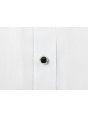 Men’s Slim Fit Solid Color Short Sleeve Business Casual Shirt Button down Wrinkl