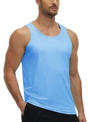 Mens Gym Workout Tank Tops Sleeveless Muscle T-Shirt Bodybuilding Fitness Shirts