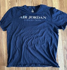 Nike Air Jordan Collection T Shirt Black XL Global Tour Logo