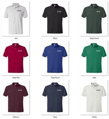 Truck Drivers Any Trucks One Color Logo Polo Shirts S-5XL Hanes/Gildan S-5XL