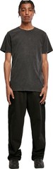 Acid Washed Round Neck Tee| Men’s Urban style Crew Neck Relaxed Fit T-shirt
