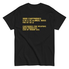 Military 5.56 Ammo Box Graphic Unisex Classic T-Shirt