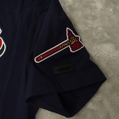PRO STANDARD Atlanta Braves 3D Logo Pro Team T Shirt Mens Large Embroidered