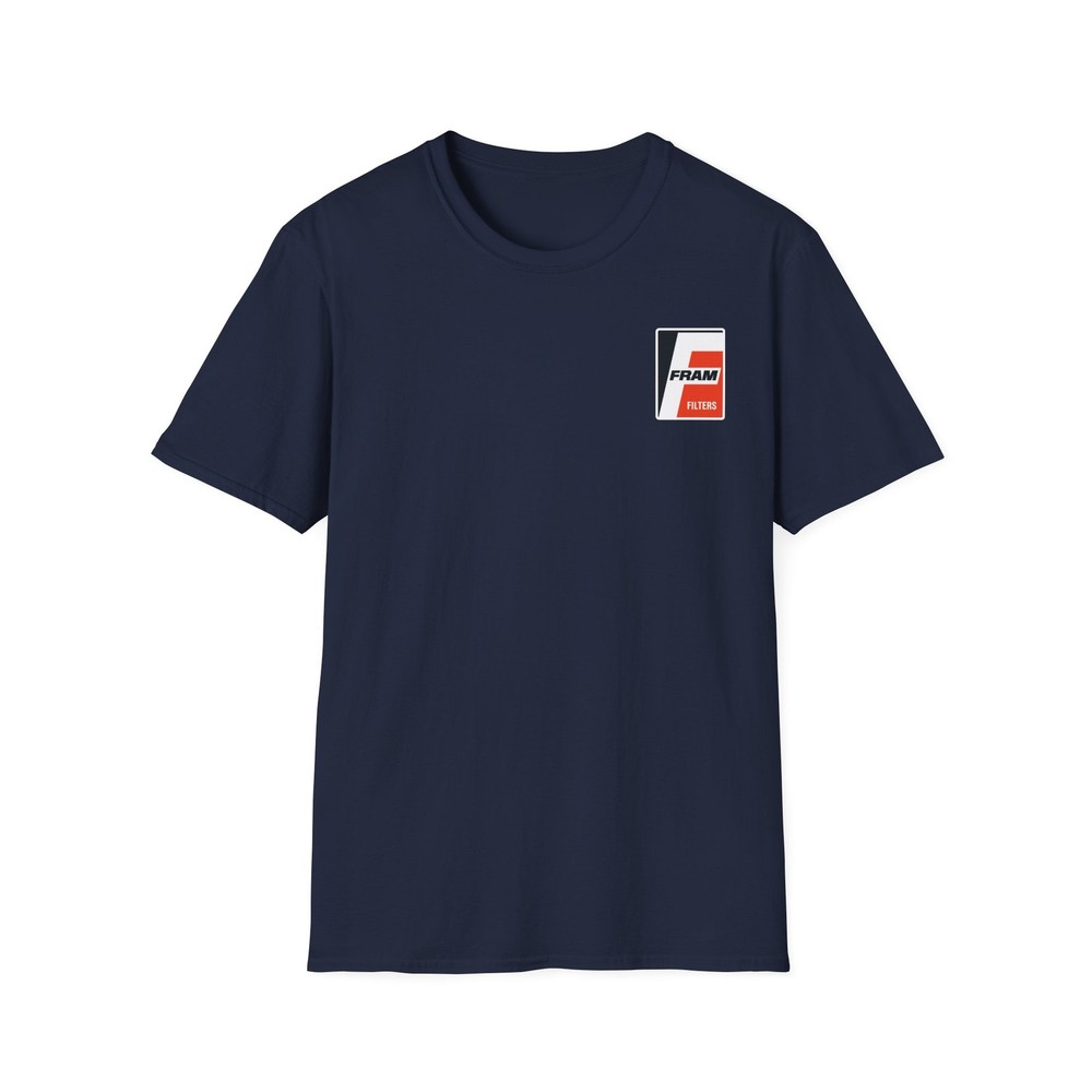 Fram Oil Filters Logo T-Shirt | Vintage Mechanic Graphic