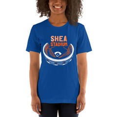 SHEA STADIUM Baseball New York Graphic Tee Short-Sleeve Unisex T-Shirt