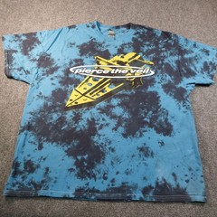 Pierce the Veil Blue Tie Dye Shirt Mens 2XL Punk Rock Post Hardcore Submarine