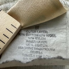 Vintage LL Bean Two Layer Wool Blend Henley River Driver’s Shirt XL