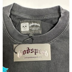 Godspeed Graphic Cotton Tee Shirt Black Size L NWT #105A
