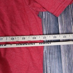 k.i.d Shirt Mens Large Red All Day Everyday Graphic Tee Soft Casual Cotton Blend