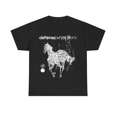 Deftones Scratch Pony Tees T-Shirts White Pony Album Tour Merch – All Sizes