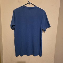 George Blue Graphic Tee – “Different is Beautiful” Size Medium