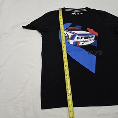 EUC Size MEDIUM Puma x BMW Motorsports Vintage Car T-Shirt 1975 MMS Graphic Tee
