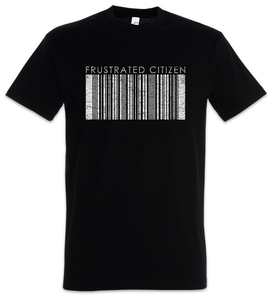 Frustrated Citizen T-Shirt Barcode Digitalization Geek Nerd Industry 4.0 IoT M2M