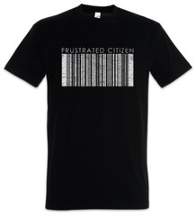 Frustrated Citizen T-Shirt Barcode Digitalization Geek Nerd Industry 4.0 IoT M2M
