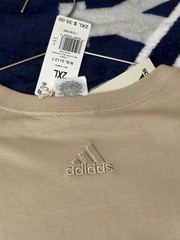 New Adidas Essentials Long Sleeve Tee Wonder Beige 2XL