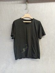 Fashion Dragon Trend Shirt Men’s Medium Embroidery Lined Short Sleeve Luxury