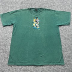 Dash Clothing Shirt Mens XL Embroidered Graphic Tee Africa Travel Animal Lion