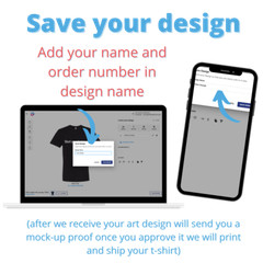 12 pack Personalized Custom Printed T-shirt, FULL Color. (Online Design Studio)