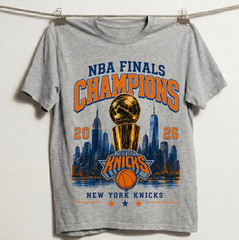 New York Basketball Fan Cream T-Shirt 2026 City Skyline Athletic Graphic Tee