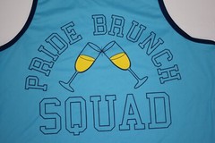 Mad Engine Mens Gay Pride Brunch Squad Tank Shirt NWT XS, S, M, L, XL, 2XL