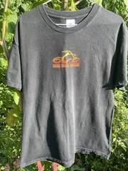 Vintage Y2K Orange County Choppers OCC Faded Flame Shirt Motorcycle Biker L USA