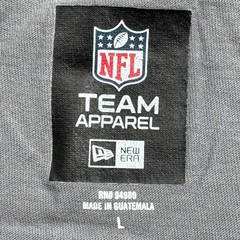 NFL Team Apparel New Era Super Bowl LIV T Shirt Mens L Gray Football Graphic