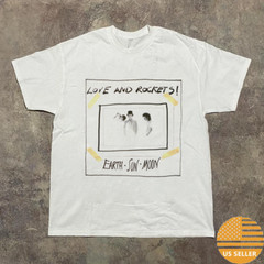 Love and Rockets Earth Sun Moon Short Sleeve T Shirt Full Size S-5XL
