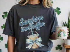 Comfort Tee Iced Coffee Sunshine