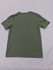 George Mens Size S (34-36) V Neck Olive Green Short Sleeve T-Shirt NWOT