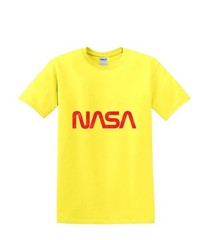 S to 2XL 3XL – n a s a worm space meatball fun humor adult