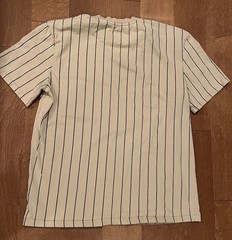 Karl Kani Men’s Pinstripe Tee Short Sleeve Shirt large