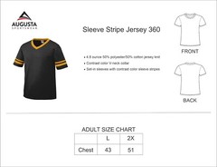 Augusta Sportswear Sleeve Stripe Jersey – 360