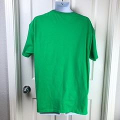 Lucky Cat Leprechaun Riding Cat Unicorn Graphic Novelty St Patrick’s Day Tee XL