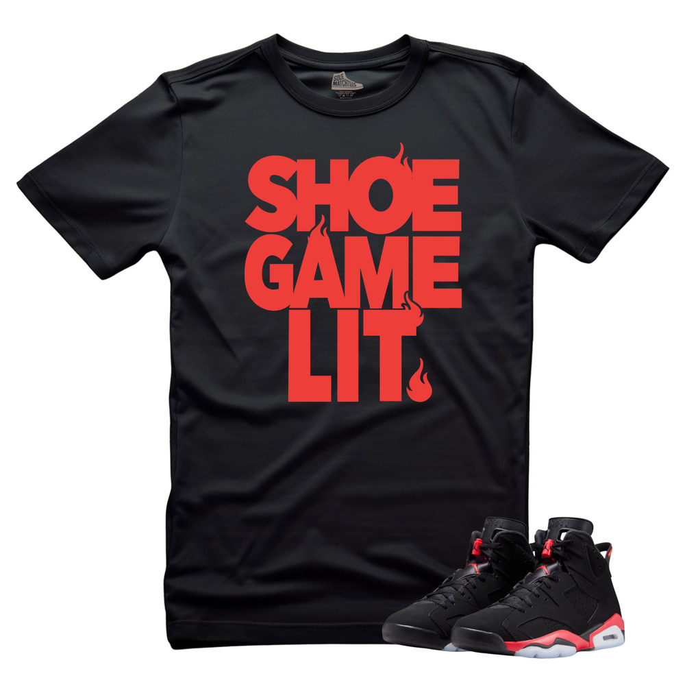 Shirt To Match Jordan 6 Infrared Salesman – Shoe Game Lit Sneaker Match Shirts