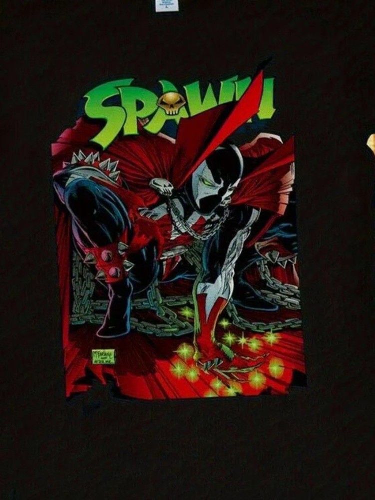 MenS Spawn Comic Art Reprint T-Shirt Size S to 5XL