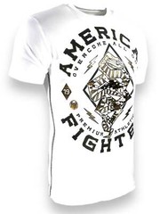American Fighter Men’s T-Shirt Densmore Premium Athletic White xS-4XL
