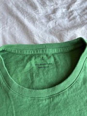 Vintage Apple Store Green Work Planet Shirt Size L