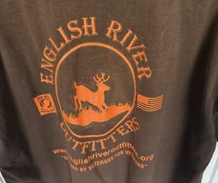 Vintage English River Outfitters Y2K Faded Distressed T Shirt XL POW MIA Veteran