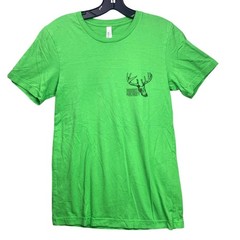 Norris Archery Shirt Mens Small Graphic Skull AOP Deer Hunting Grunge Streetwear