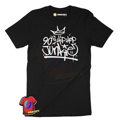 Men’s Graphic Design T Shirt 90’s Hip Hop Junkie Urban Street Graffiti Tag Tee