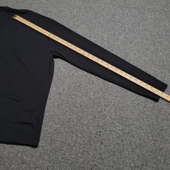 Public Rec Shirt Large Black Adapt Henley Casual Comfort Stretch Performance