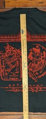 Thailand MD My Dream Textured Graphic Black & Red T-Shirt 100% Cotton Men’s M