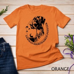 Funny Proud German Shorthaired Pointer hunting dog portrait Unisex T-shirt