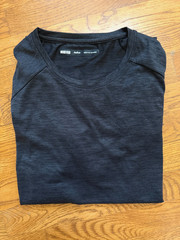 REI Co-Op Polyester Short Sleeve Active Performance T-Shirt – M, Heather Gray