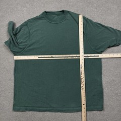 RSQ T Shirt Men’s Size S Green Boxy Cropped Tee Crew Neck Short Sleeve Casual
