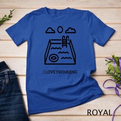 I Love Swimming T-Shirt Unisex T-shirt
