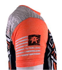 American Fighter Men’s T-shirt Hunter Crew Neck Athletic Panel tee XS-4XL